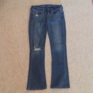 AE skinny kick jeans
